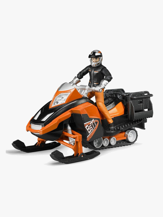 - Snow mobile with driver and accessories (63101)