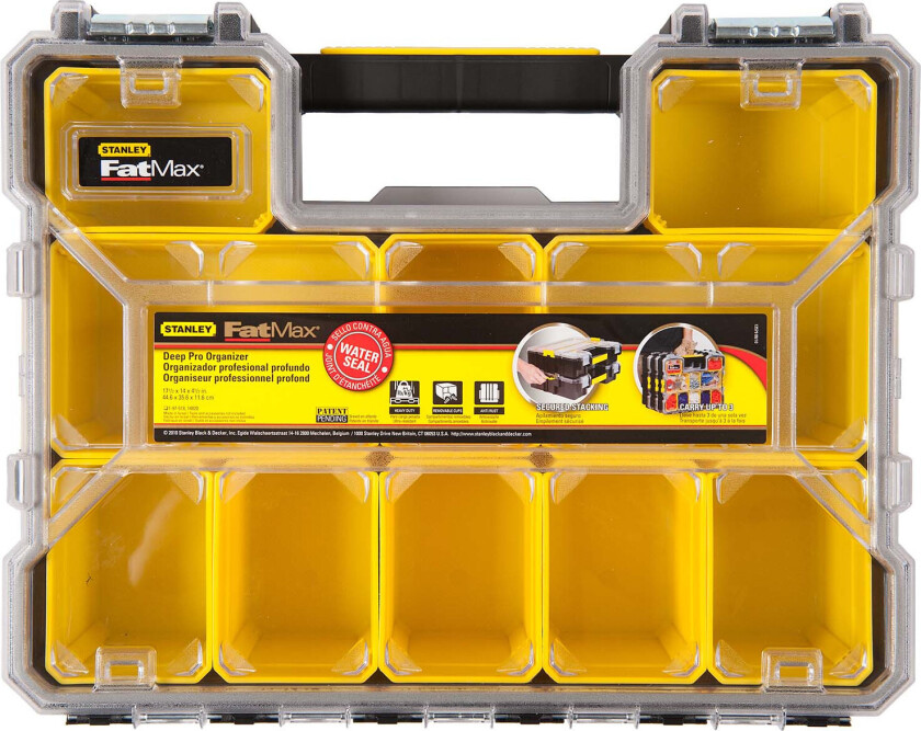 Stanley FatMax Pro 1-97-518 Sortimentboks med metallspenner
