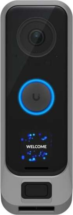G4 Doorbell Pro Cover, Silver, Polykarbonat, 1 styck, Monoton, G4 Doorbell Pro, Doorbell Pro PoE