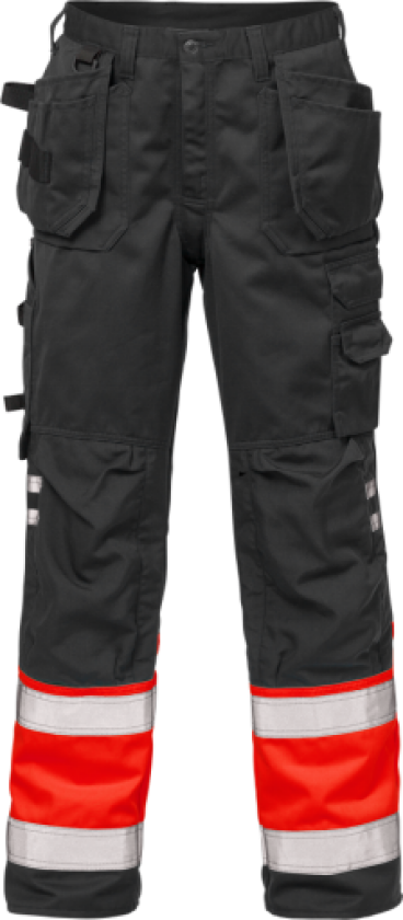 HI VIS HÅNDVERKSBUKSE PÅ 1