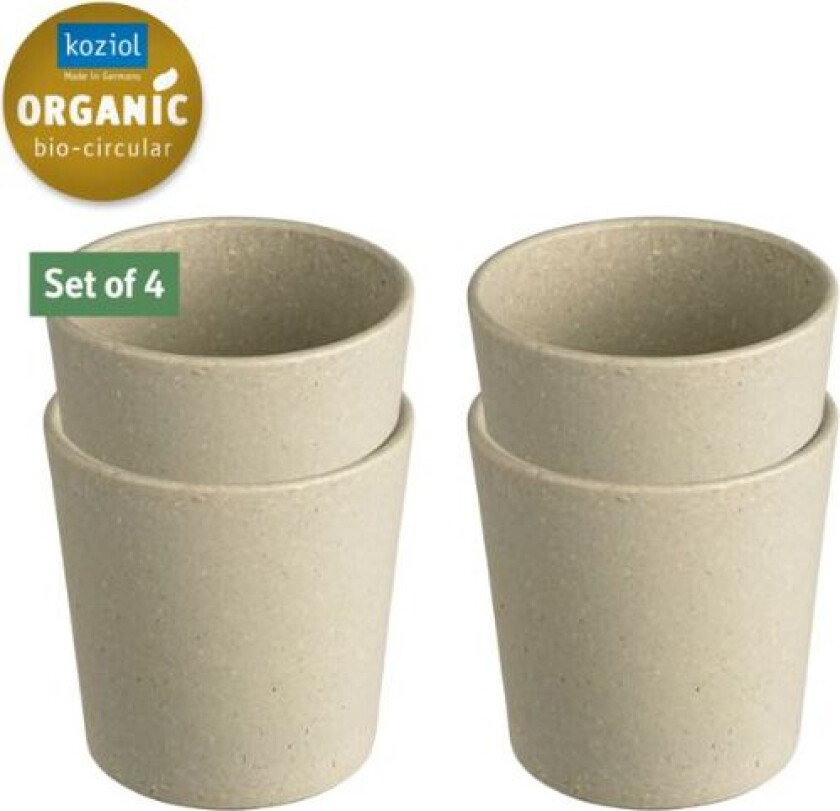 Connect kopp S 19 cl 4-pakning Nature desert sand