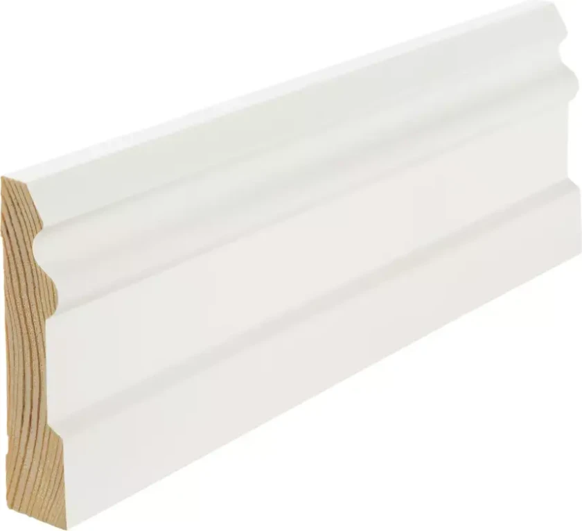 Furu 21x095 gulv profil ncs s0502y gulvlist profilert malt ncs s0502y