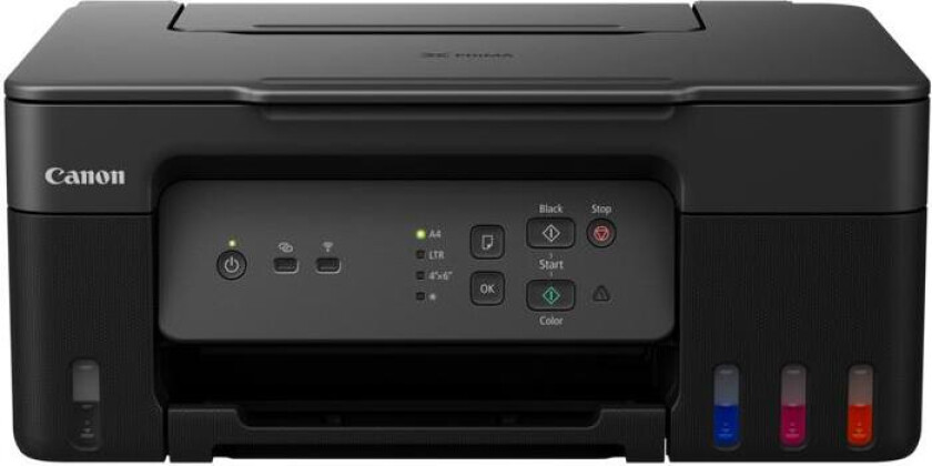 PIXMA G3430 MegaTank - Multifunksjonsskriver - farge - ink-jet - påfyllbar - Legal (216 x 356 mm) (original) - A4/Legal (medie) - opp til 11 ipm (trykking) - 100 ark - USB 2.0, Wi-Fi(n)