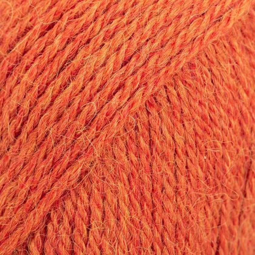 Drops Alpaca Garn Mix 2925 Oransjemelert