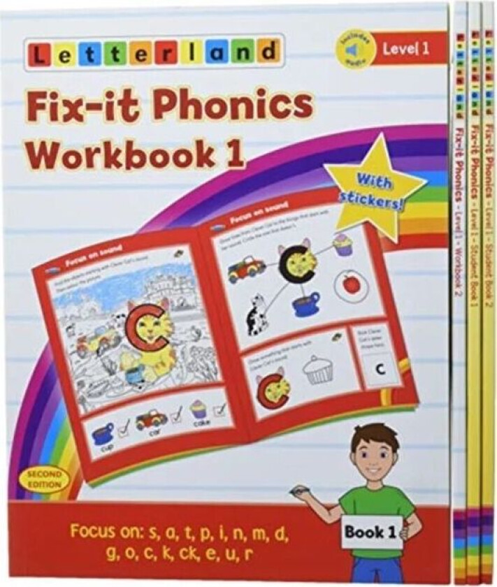 Fix-it Phonics - Level 1 - Student Pack (2nd Edition) av Lisa Holt