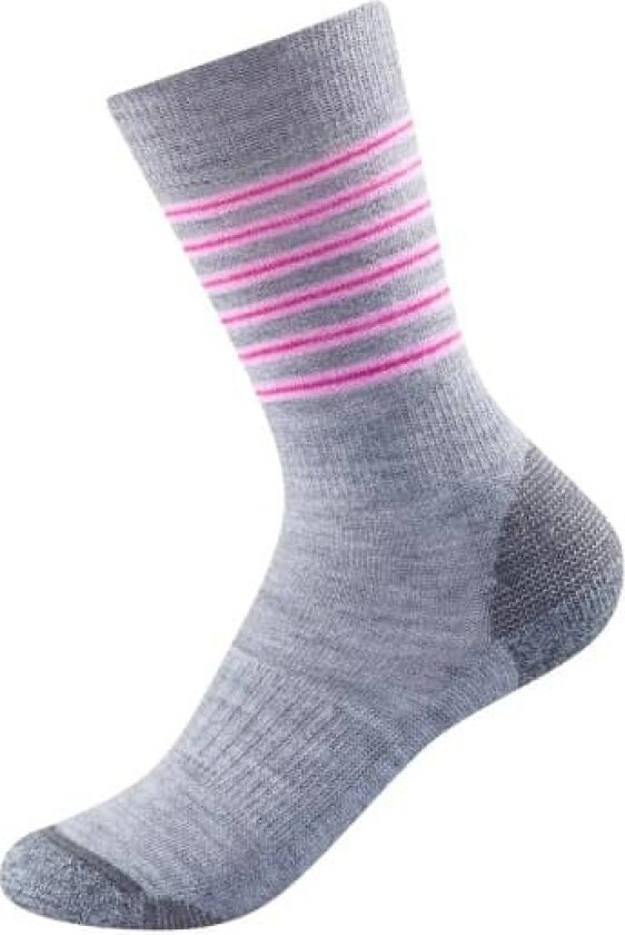 Multi Medium Kid Sock - 515A PEONY STRIPE, 22-24