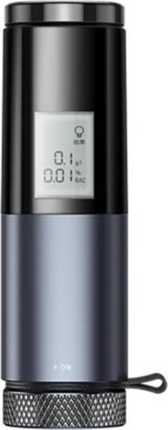 Electronic Breathalyzer with LCD - Black