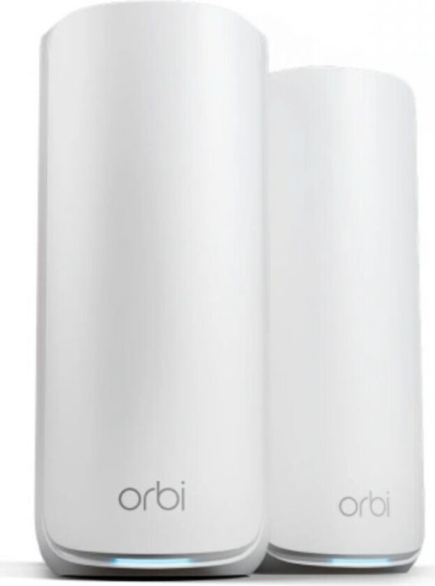 Orbi 870 Series Rbe872 - Wi-Fi-System - (Ruter, Utvider) - Inntil 6000 Kvadratfot - Maske 10Gbe, 2.5Gbe, Wi-Fi 7 - Wi-Fi 6 - Multibånd