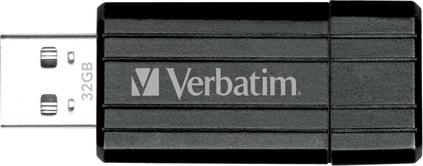 Bilde av Verbatim PinStripe USB 2.0 32 GB YXUSBPS32