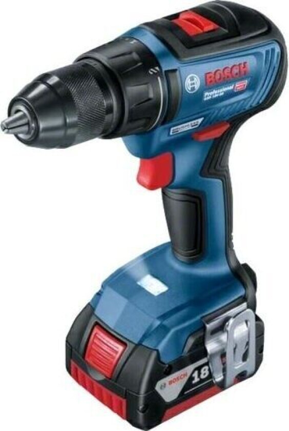 Drill/Skrutrekker BOSCH Drill/DRIVER 18V 50/24Nm 2x5,0Ah BØRSTELØS L-BOXX GSR 18 V-50 B06019H5001