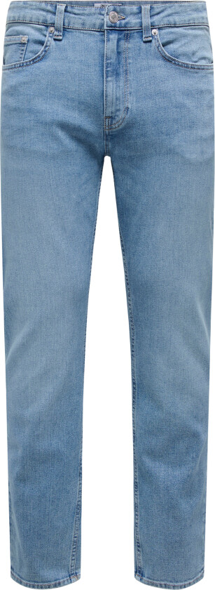 Only&Sons Weft Reg Jeans Lys denim 34/32