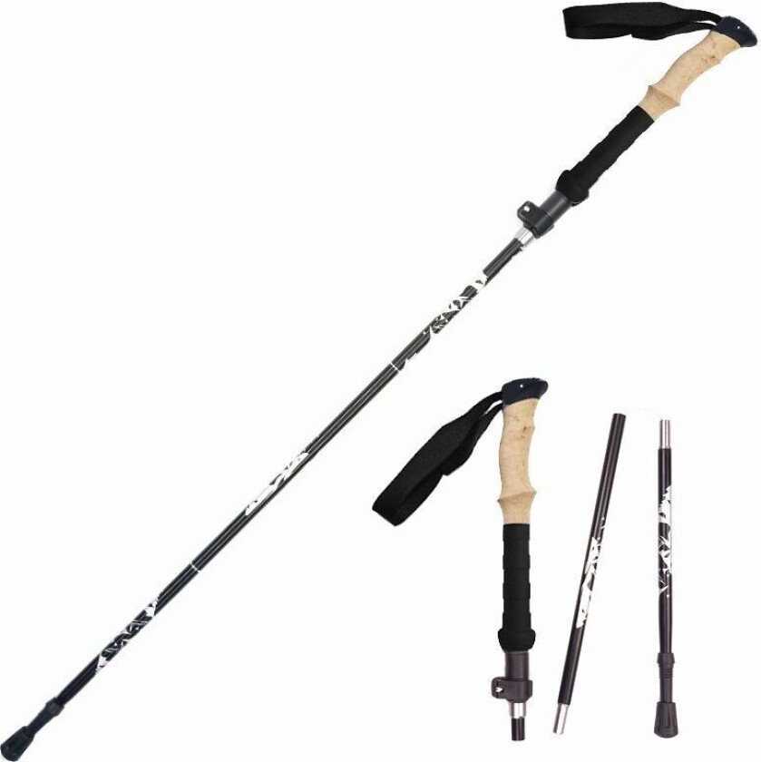 INF Vandringsstav med 5 ledd og god støtdemping 2-pack