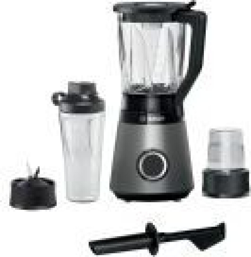 Serie 4 VitaPower MMB6177S - Mikser - 1.5 liter - 1.2 kW - sølv