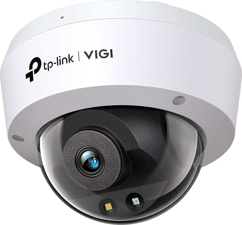VIGI C240 (4mm), IP-sikkerhetskamera, Inne & Ute, Koblet med ledninger (ikke trådløs), CE, BSMI, VCCI, ONVIF, Tak/Vegg, Sort, Hvit