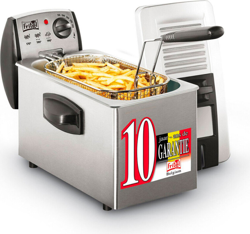 FRITEL Starter FR 1465 - Dypsteker - 4 liter - 2.6 kW - grå