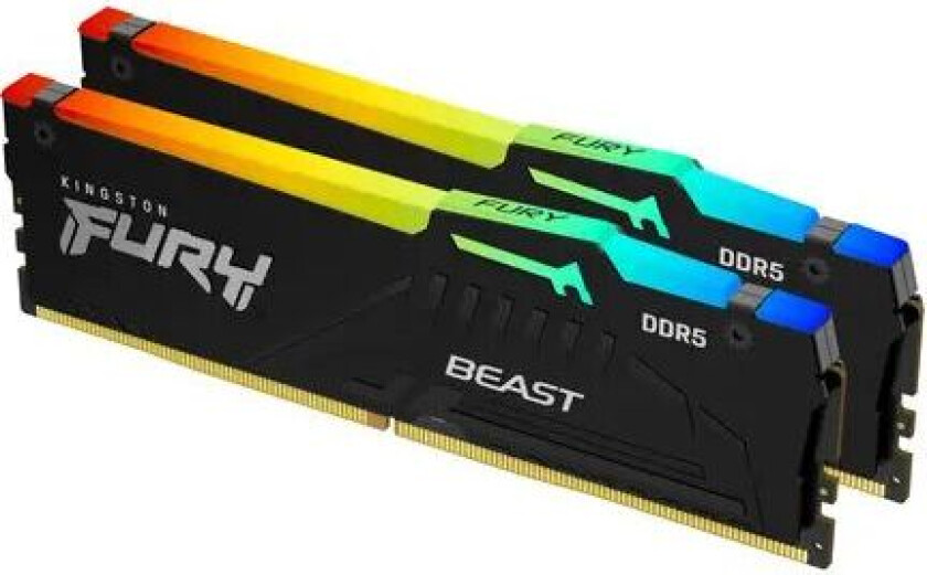 Fury Beast DDR5 RGB 32GB 6000MHz DIMM (2x16GB) (KF560C36BBEAK2-32)