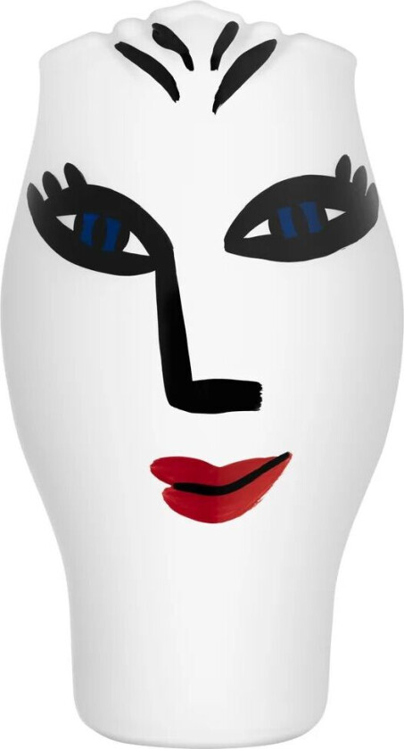 Open Minds vase 25 cm Hvit