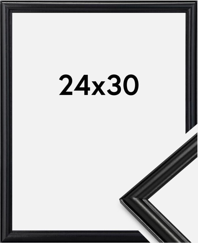 Ramme Line Svart 24x30 Cm