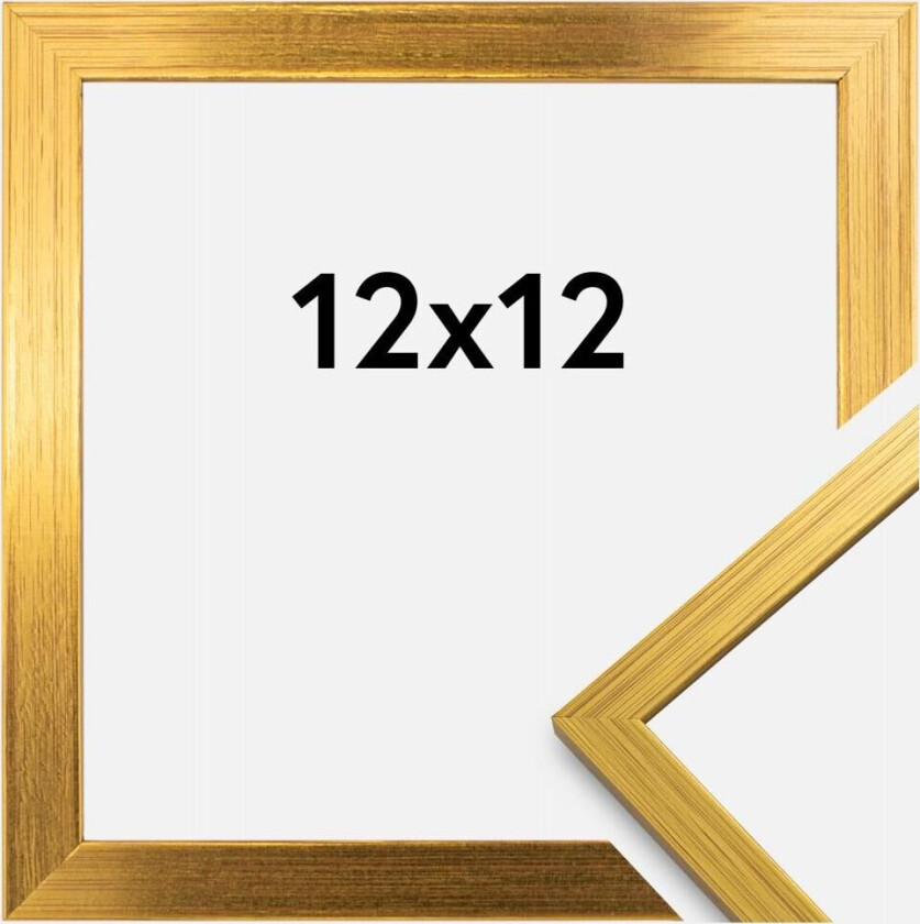 Ramme Edsbyn Gull 12x12 Cm