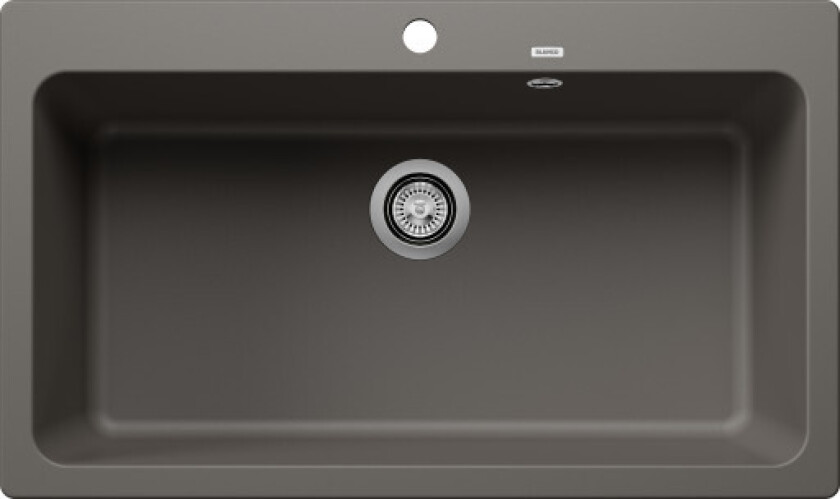 Naya XL9 UX kjøkkenvask, 86x51 cm, grå