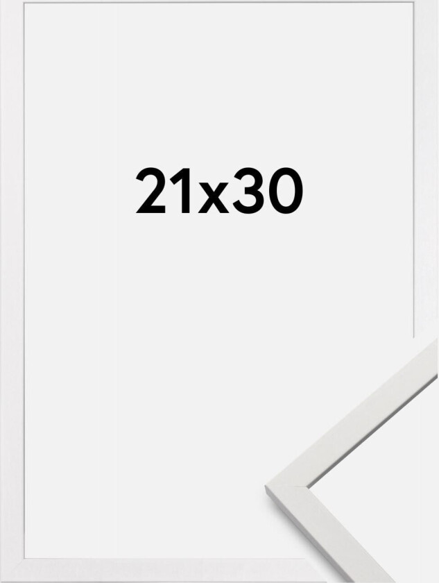 Ramme Edsbyn Hvit 21x30 Cm