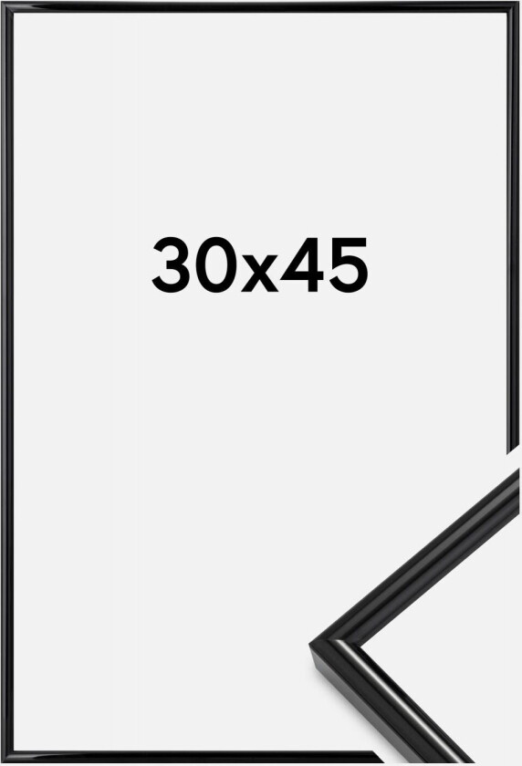Ramme Galeria Svart 30x45 Cm