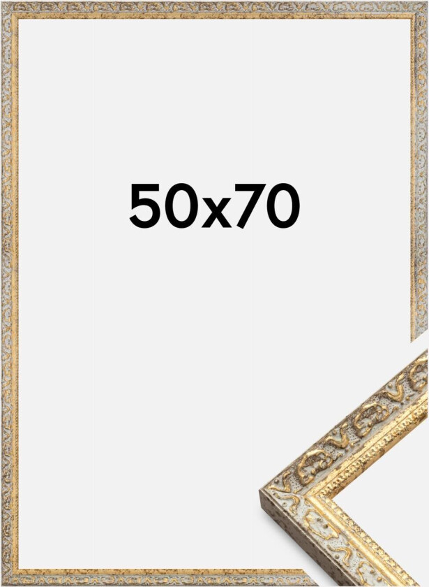 Ramme Smith Gull-Sølv 50x70 Cm