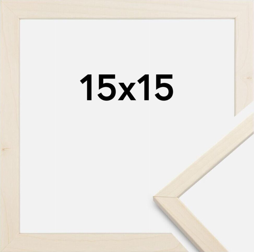 Ramme Edsbyn Lønn 15x15 Cm