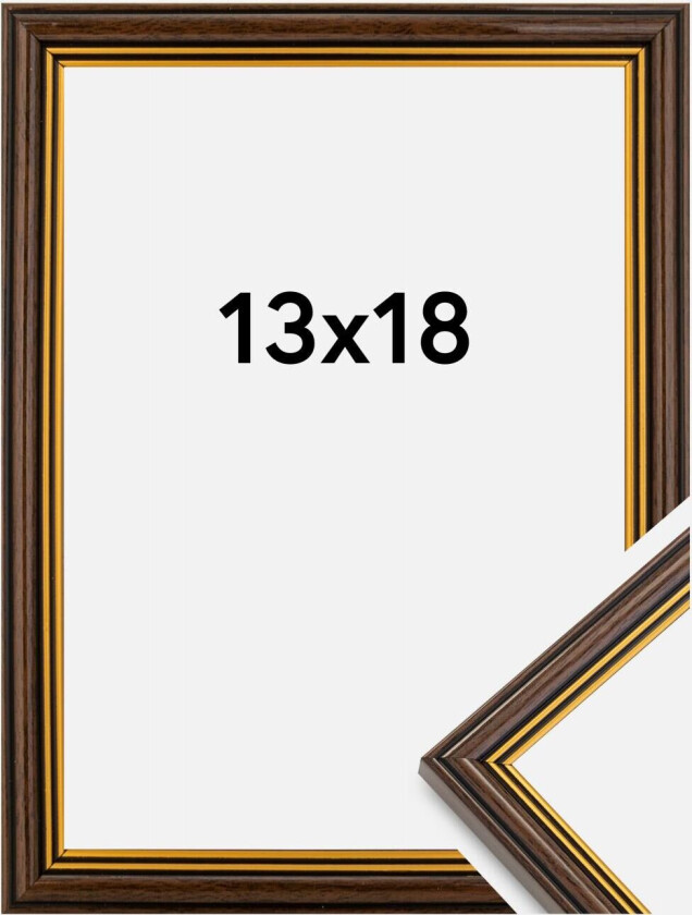 Ramme Classic Valnøtt 13x18 Cm