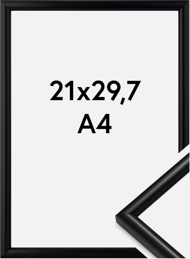Ramme Newline Svart 21x29,7 Cm (A4)