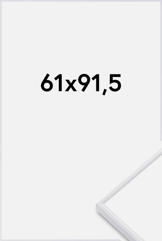 Ramme Visby Akrylglass Hvit 61x91,5 Cm