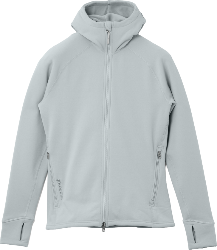 Women's Power Houdi Breaker Gray