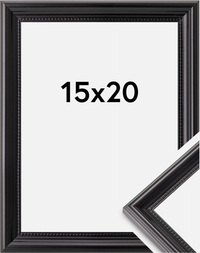 Ramme Gala Akrylglass Svart 15x20 Cm