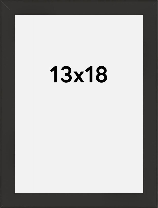 Ramme Liv Akrylglass Svart 13x18 Cm