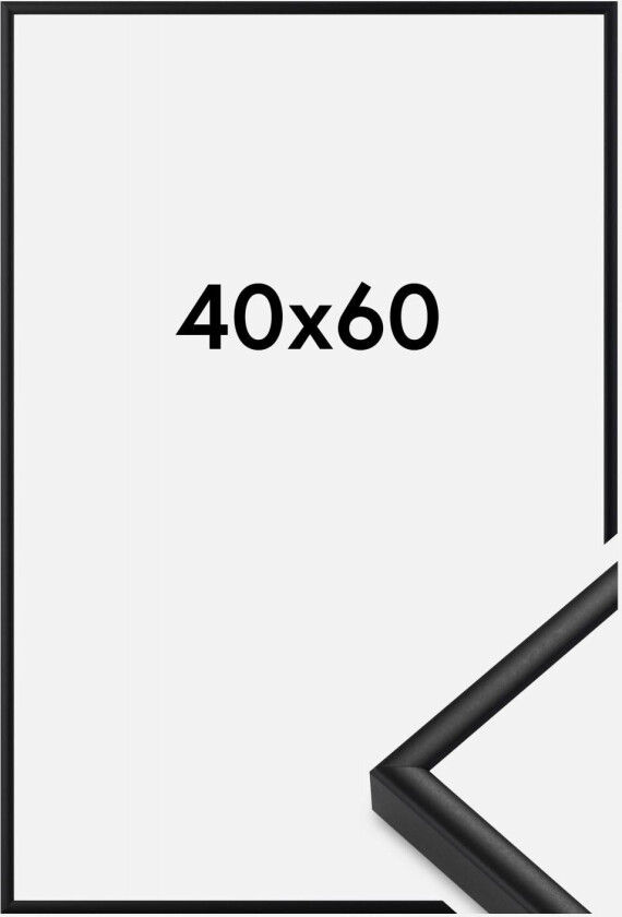 Ramme  Premium Classic Matt Svart 40x60 Cm