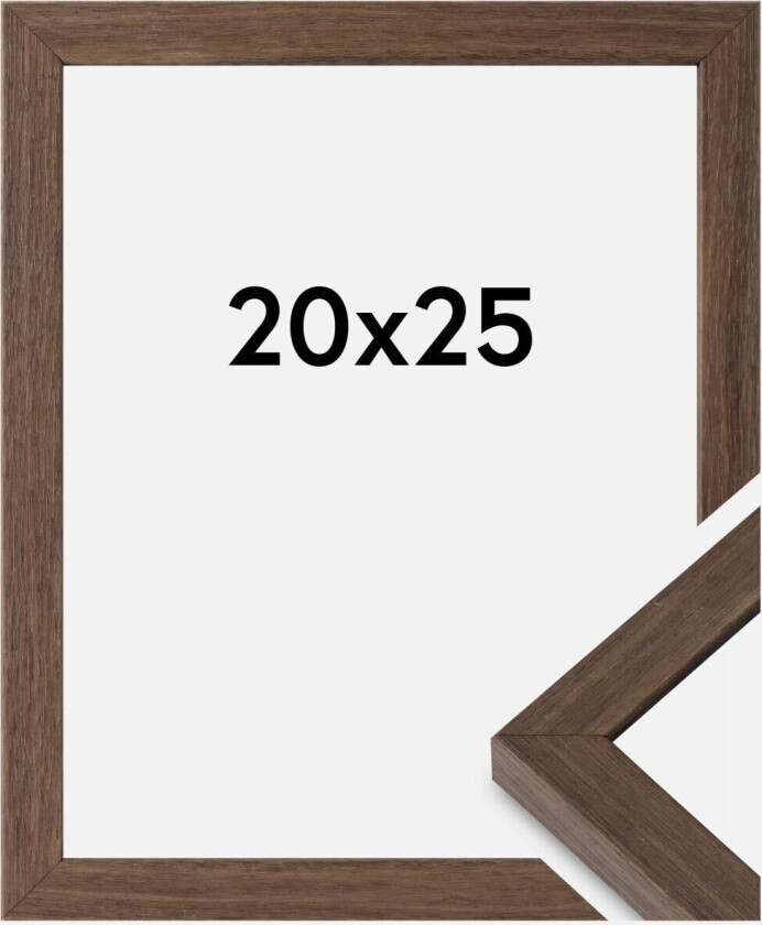 Ramme Hermes Akrylglass Valnøtt 20x25 Cm