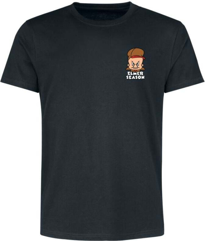T-skjorte - Elmer Season - S til 5XL - Herrer - svart