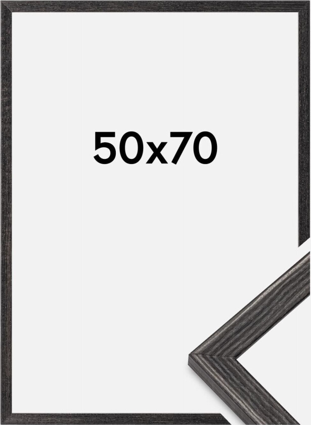 Ramme Fiorito Akrylglass Mørkegrå 50x70 Cm