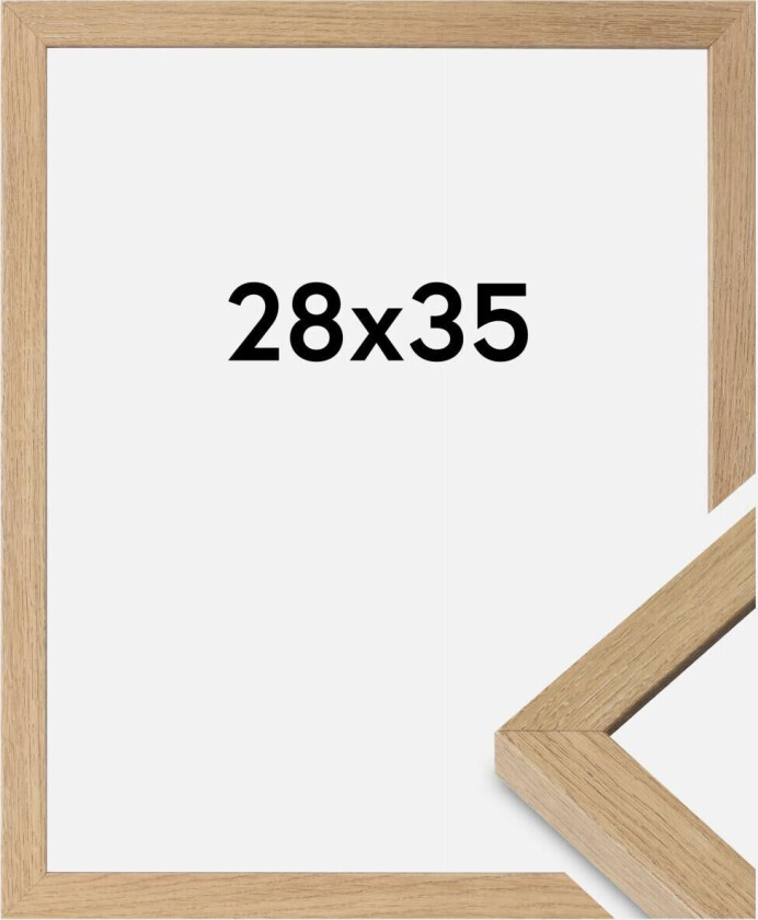 Ramme Hermes Akrylglass Natural Oak 28x35 Cm