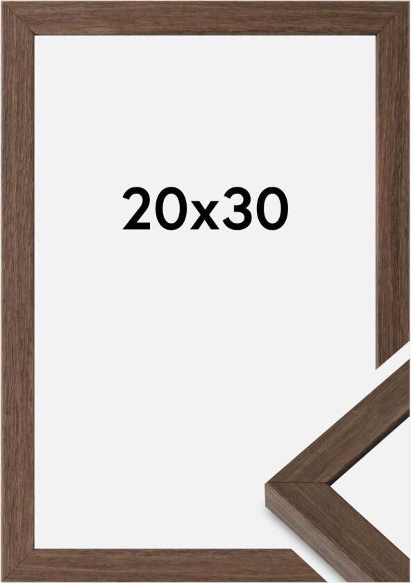 Ramme Hermes Akrylglass Valnøtt 20x30 Cm