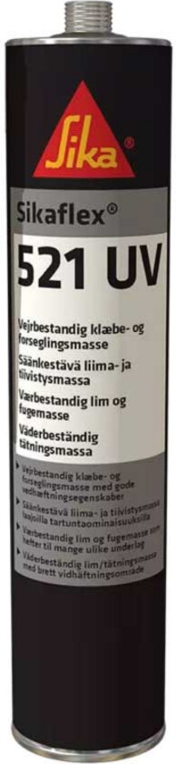 sika Fugemasse Sikaflex-521 UV 300ml hvid