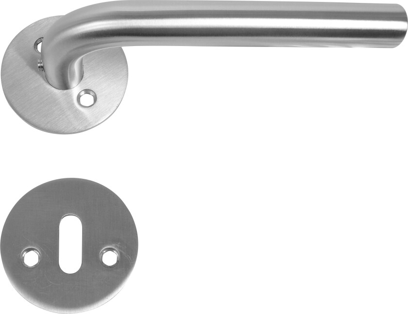 Dørhåndtak 16 mm L-DESIGN - rustfritt stål
