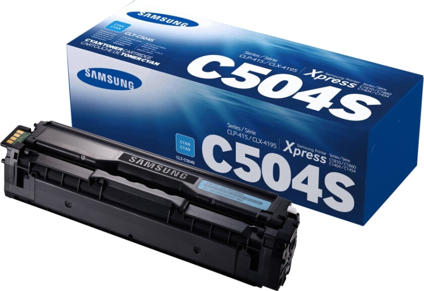 Hp Samsung Toner Cyan Clt-c504s 1.8k
