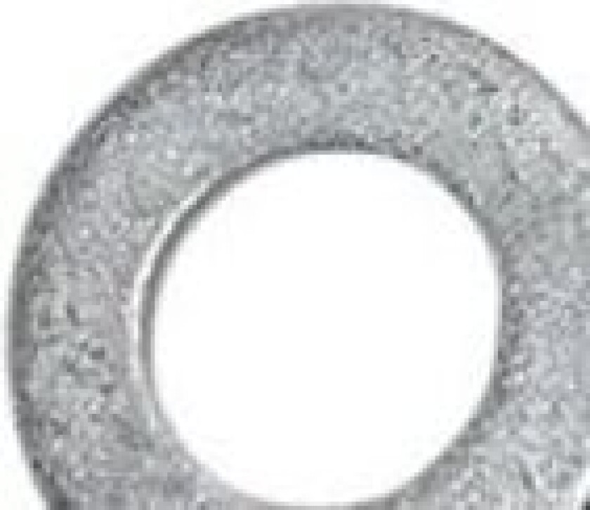 Skive M6/6,4/12/1,6 St - FZV DIN 125A Skiver uden facet stål 140 HV 200stk