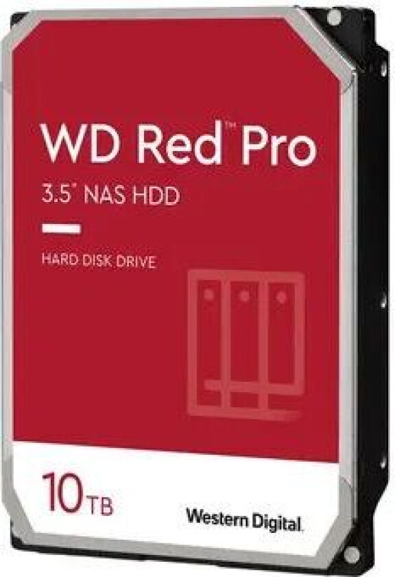 Wd Red Pro Nas 10tb 3.5" 7,200rpm Sata-600