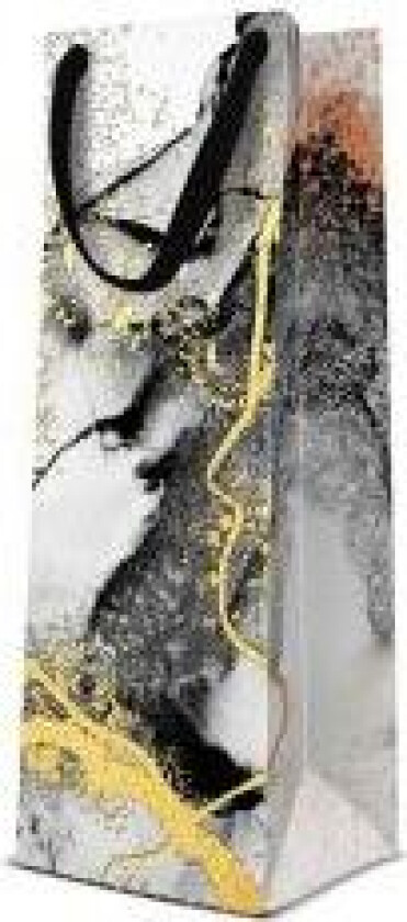 Bilde av Vin Gavepose - Marmor 12x10x37 Cm