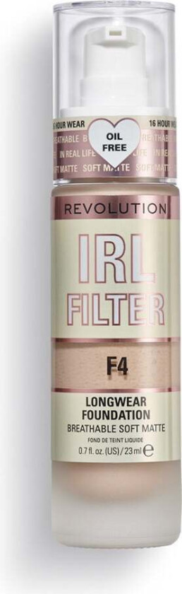 IRL Filter Longwear Foundation F4