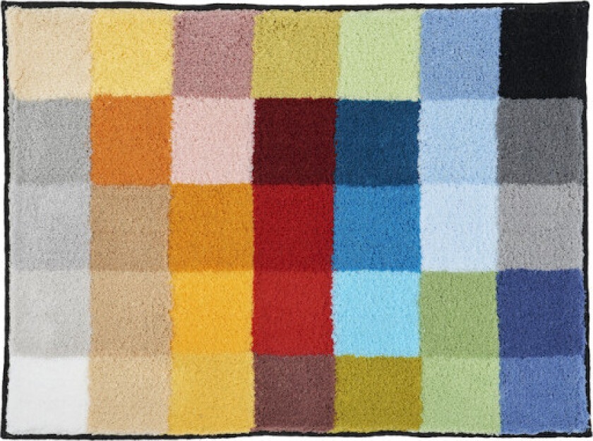 Cubetto baderomsmatte, 65x90 cm, flerfarvet