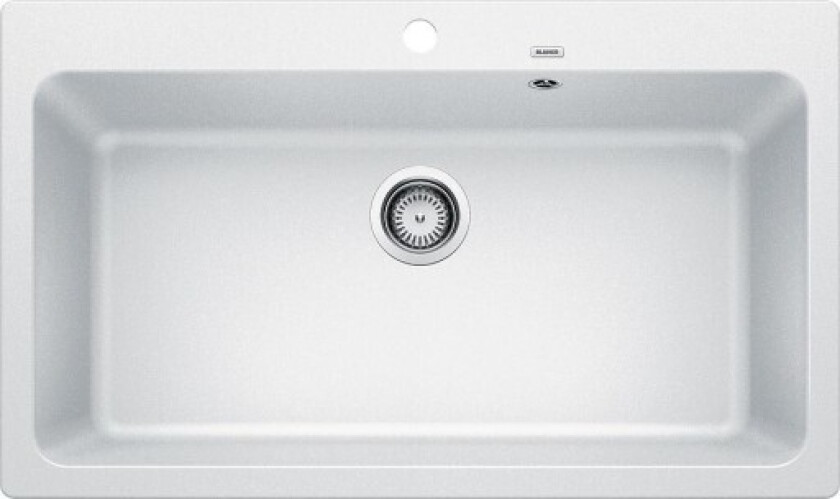 Naya XL 9 UX kjøkkenvask, 86x51 cm, hvit