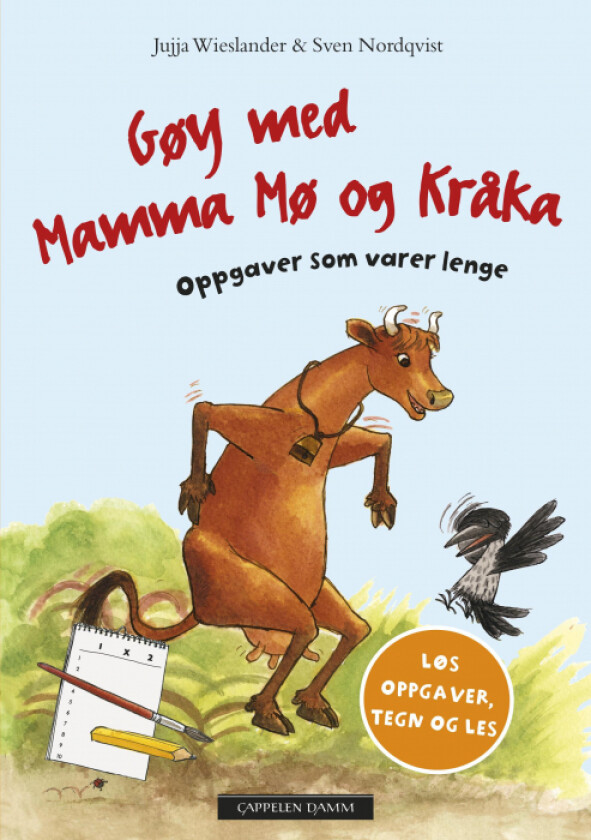 Bilde av Gøy med Mamma Mø og Kråka. Oppgaver som varer lenge av Jujja Wieslander